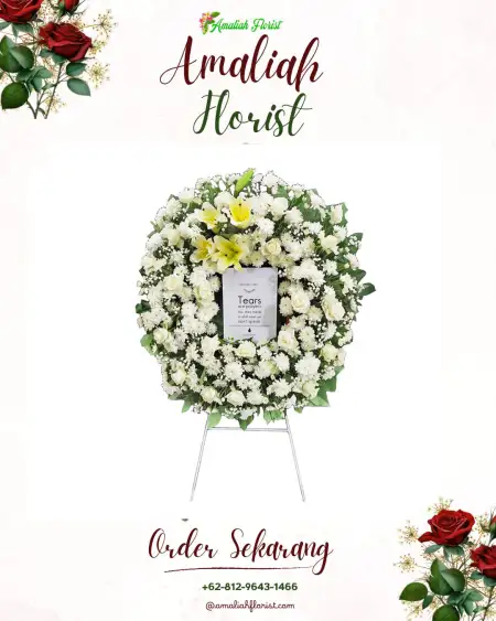 Krans Bunga Duka Long Hubung