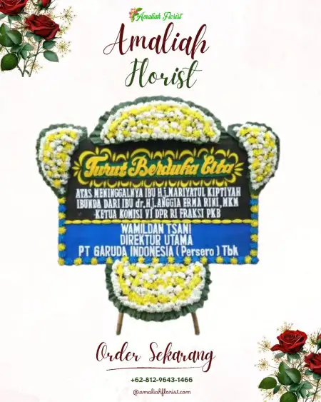 Papan Bunga Duka Long Hubung